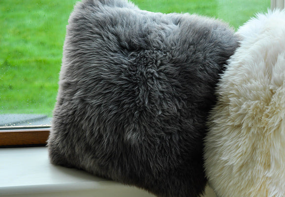 sheepskin cushions