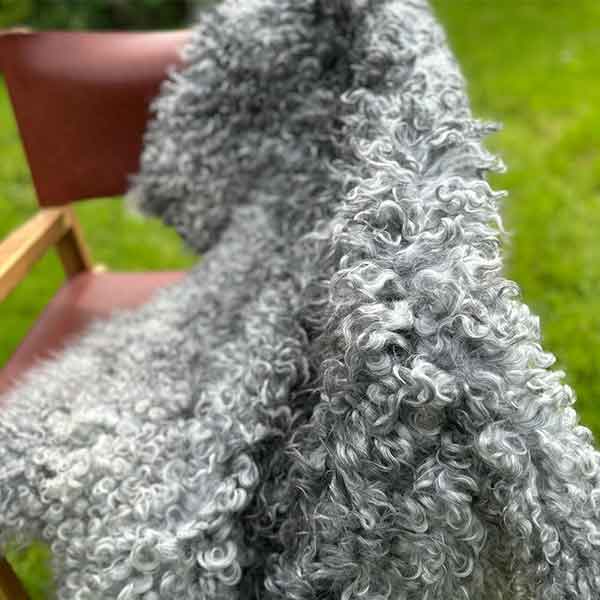 unique Irish sheepskin rug