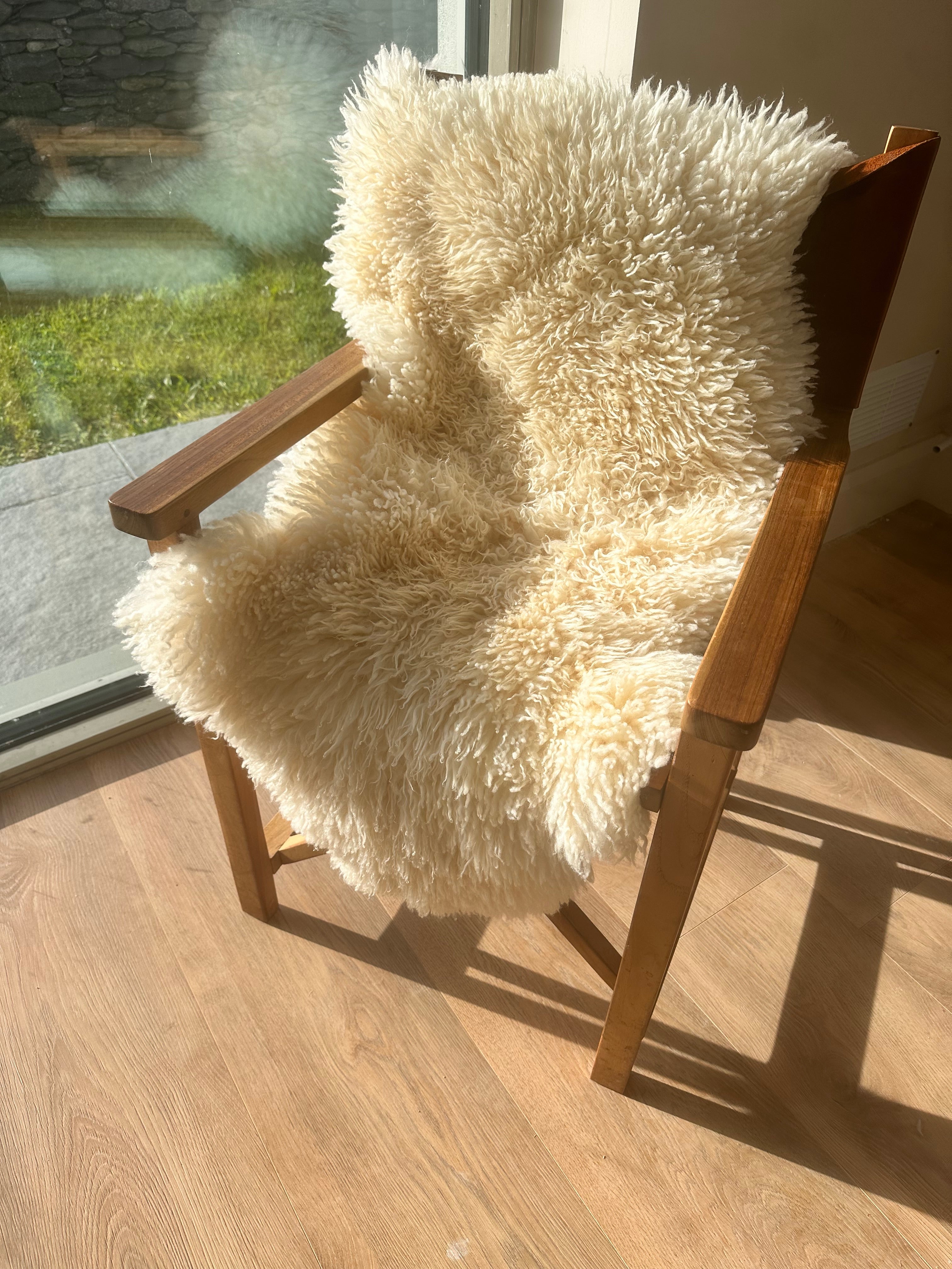 George Tight Curly Lambskin