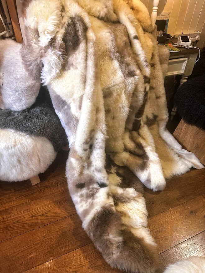 Large Speckled Sheepskin