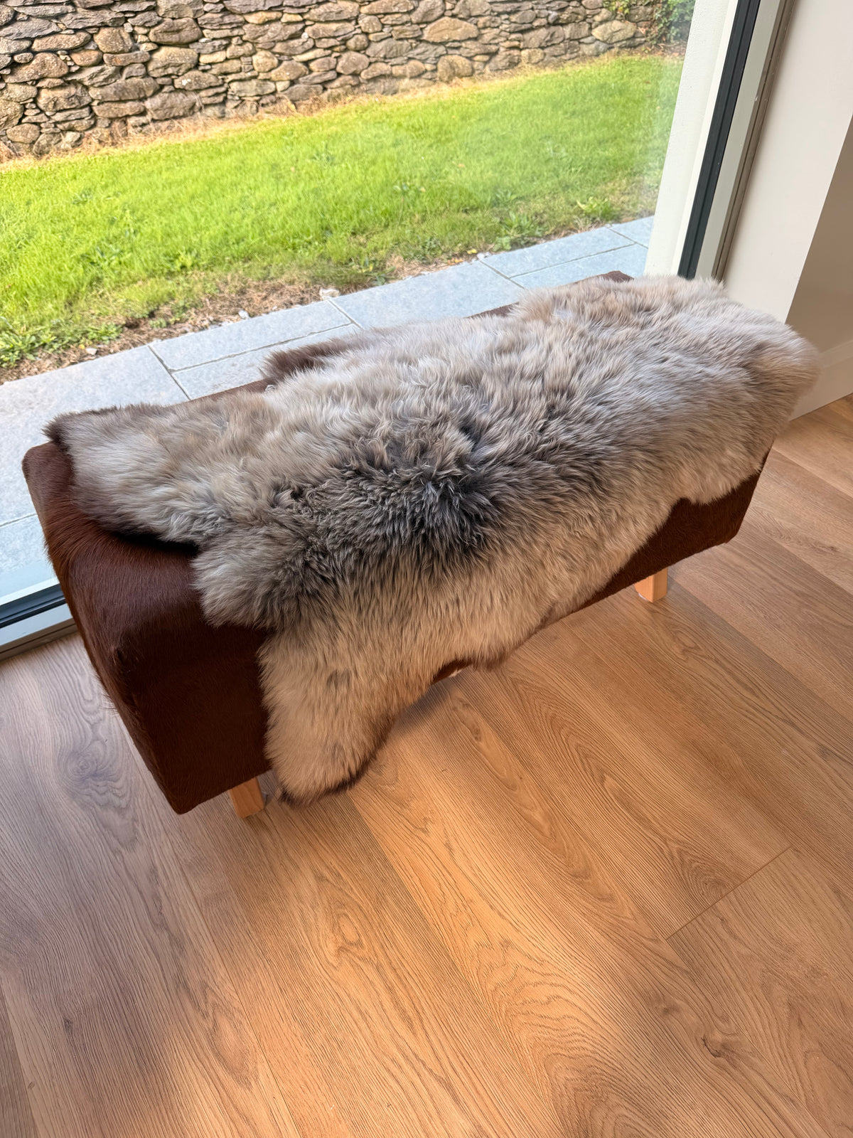 Aoife Silver Grey Sheepskin Rug