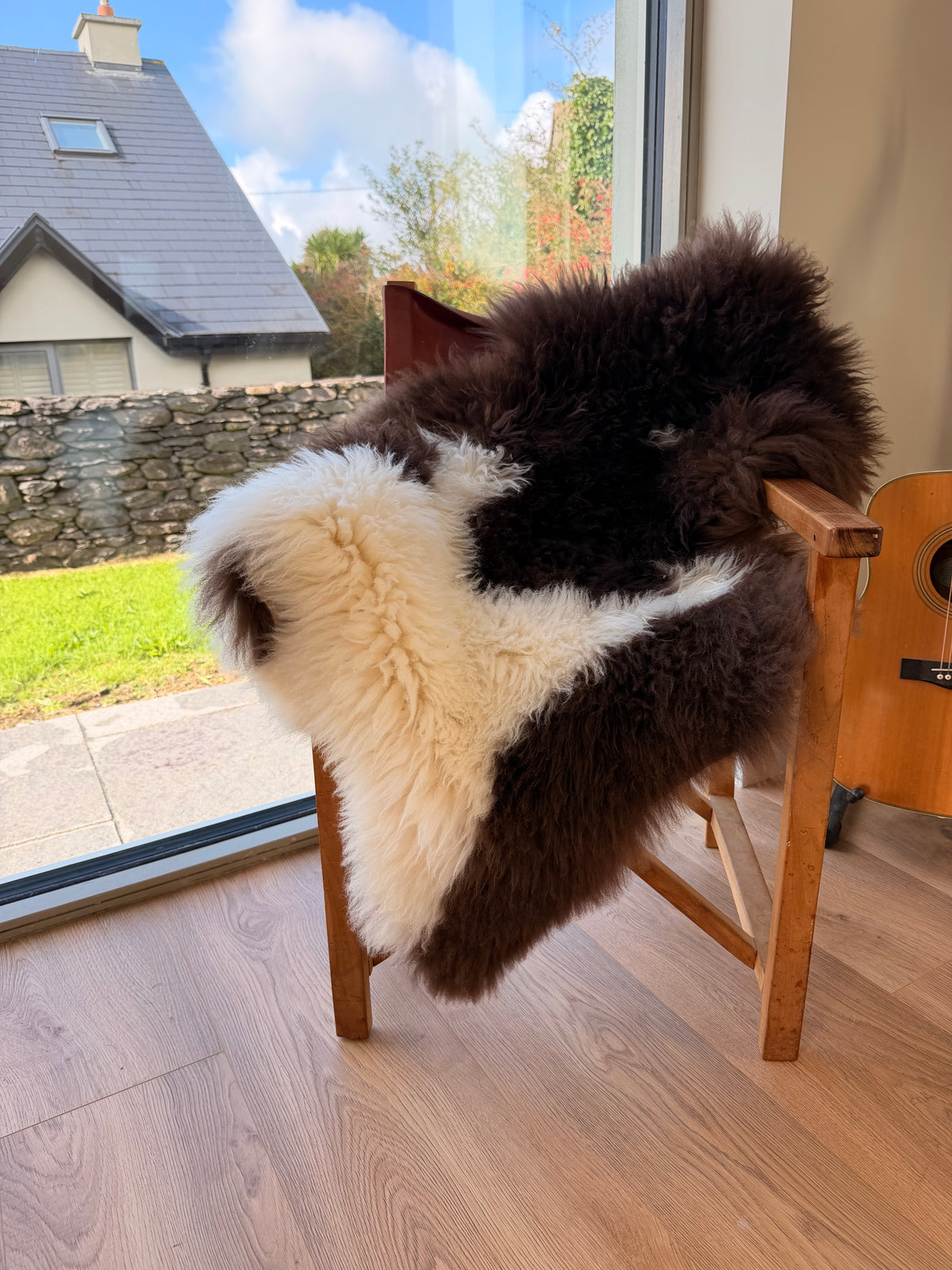 Blackwater Cocoa & Cream Sheepskin Rug
