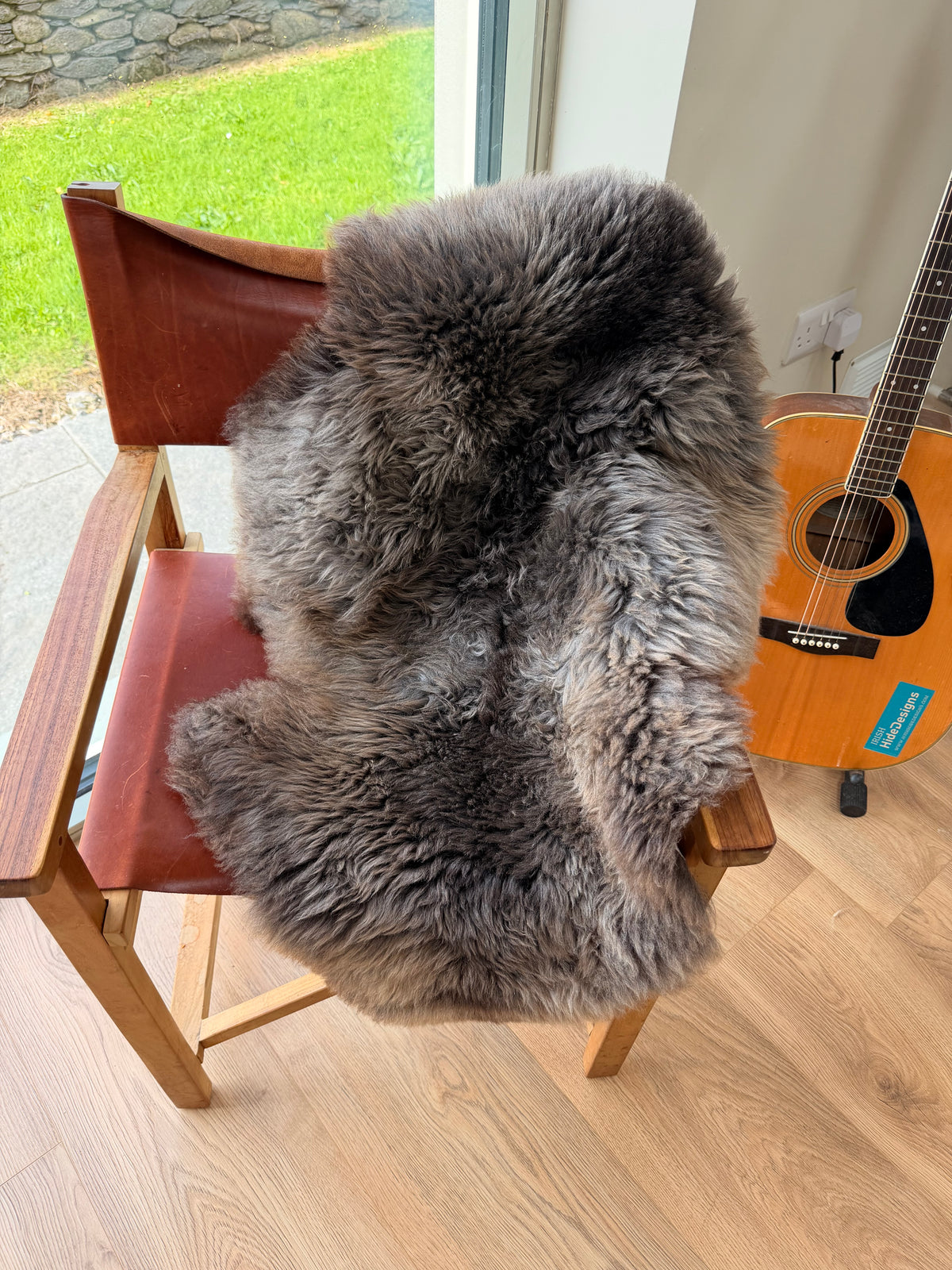 Connemara Ash Grey Sheepskin Rug