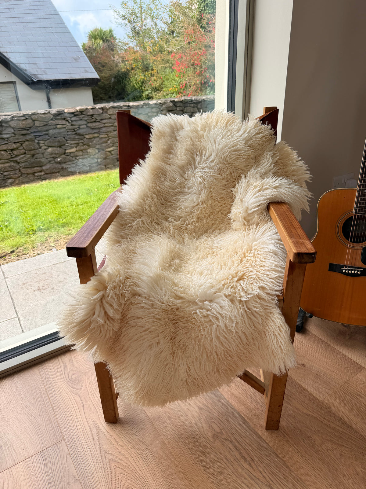 Cloudbank Curly Cream Sheepskin Rug