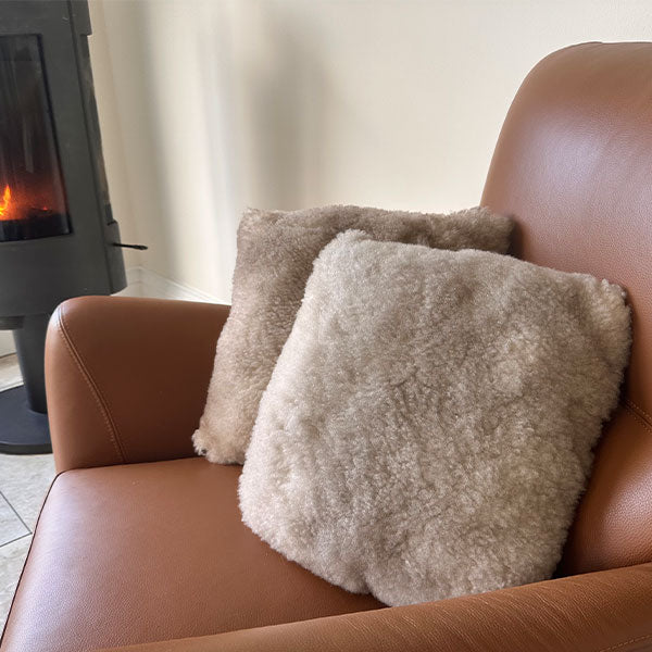 lambskin cushions