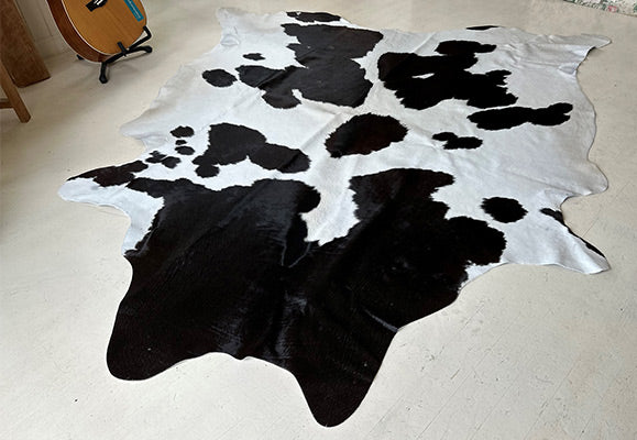 no 73 cowhide rug