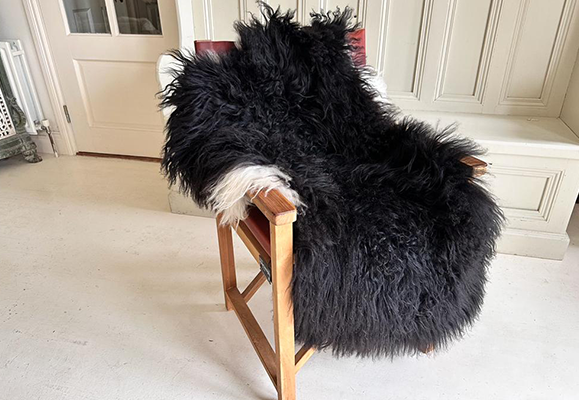 curly sheepskin