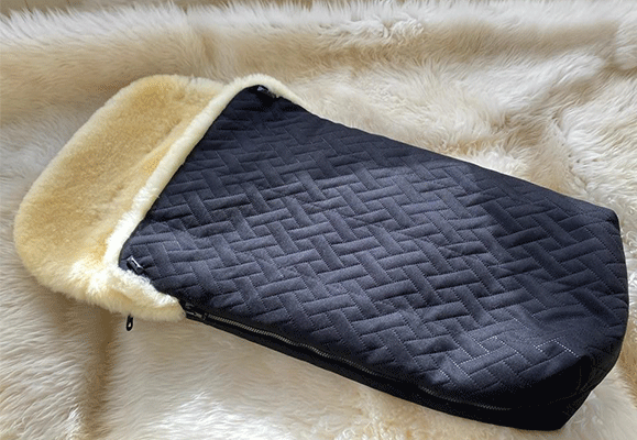 black buggy footmuff