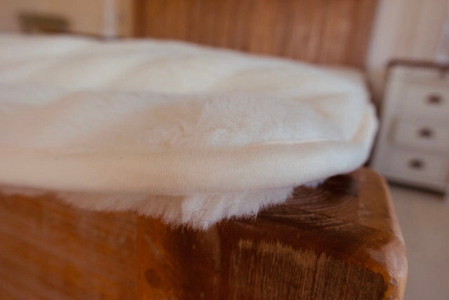 Natural Wool Double Bed Mattress Topper