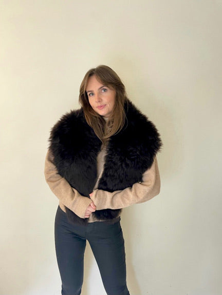 Shearling Neckwear/Scarf