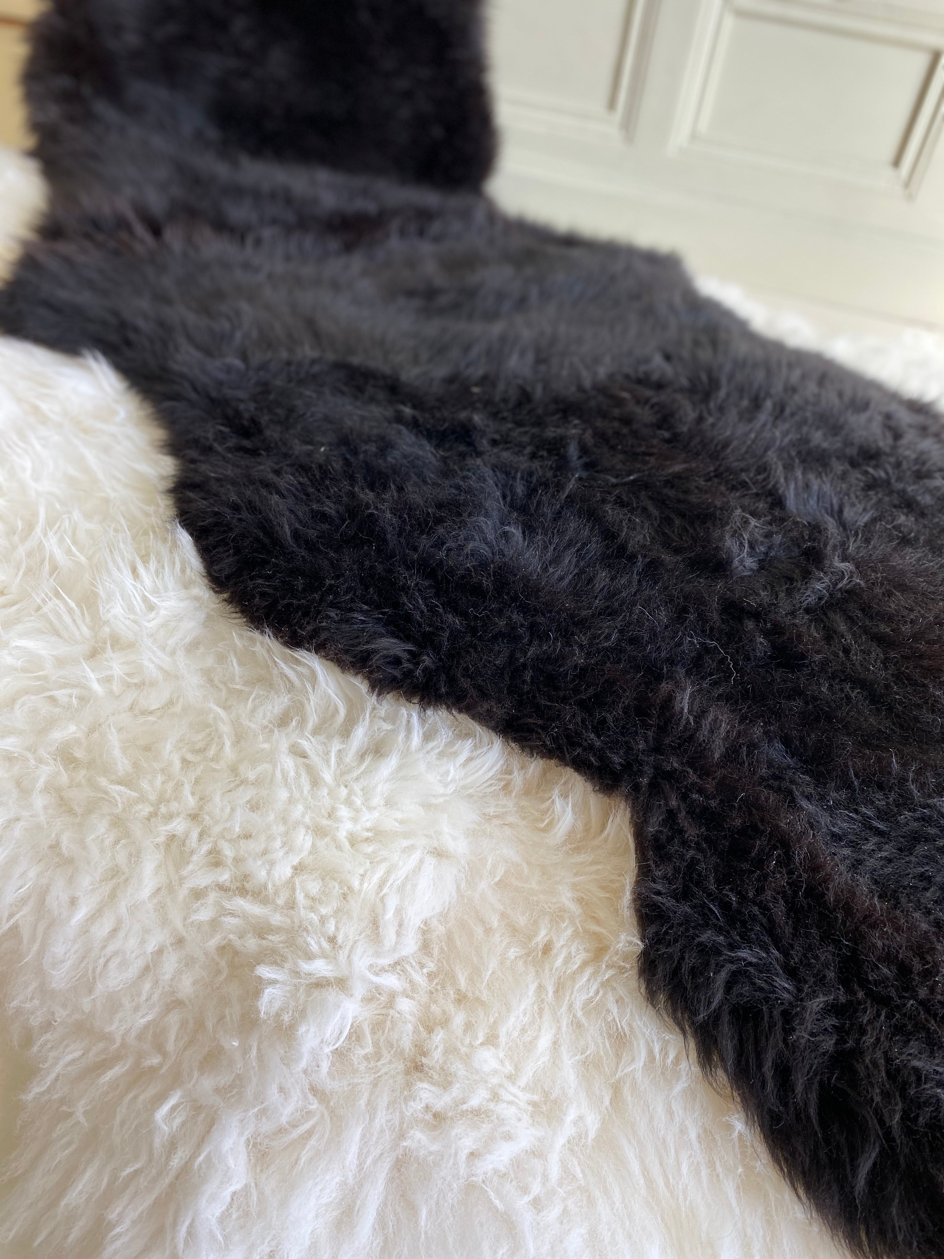 Black Double Sheepskin