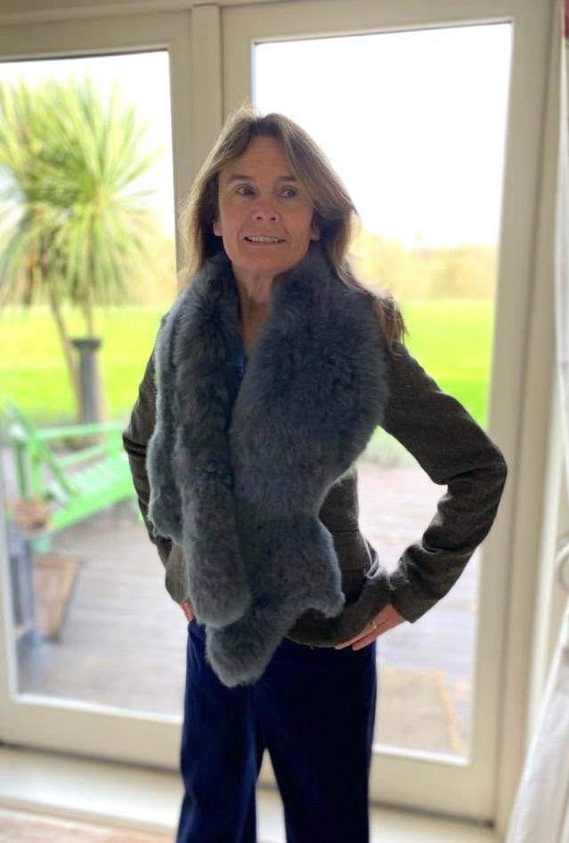 Shearling Neckwear/Scarf