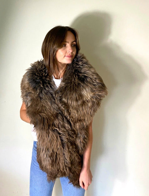 Shearling Neckwear/Scarf