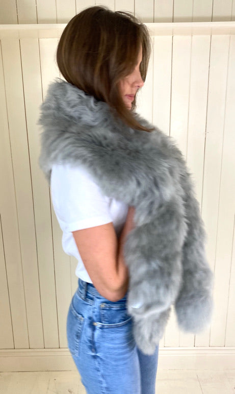 Shearling Neckwear/Scarf