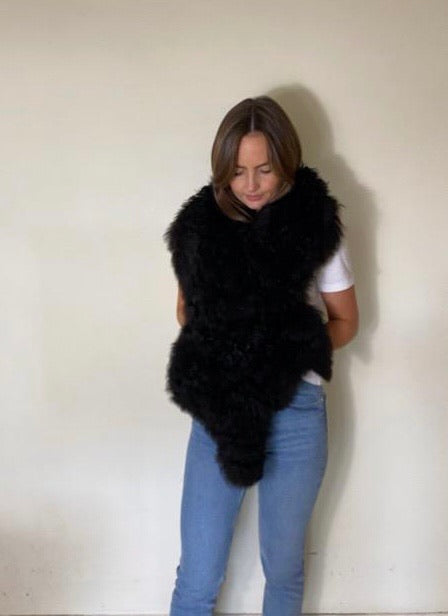 Shearling Neckwear/Scarf