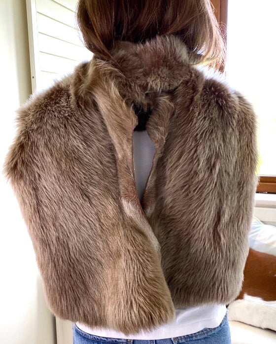 Shearling Neckwear/Scarf