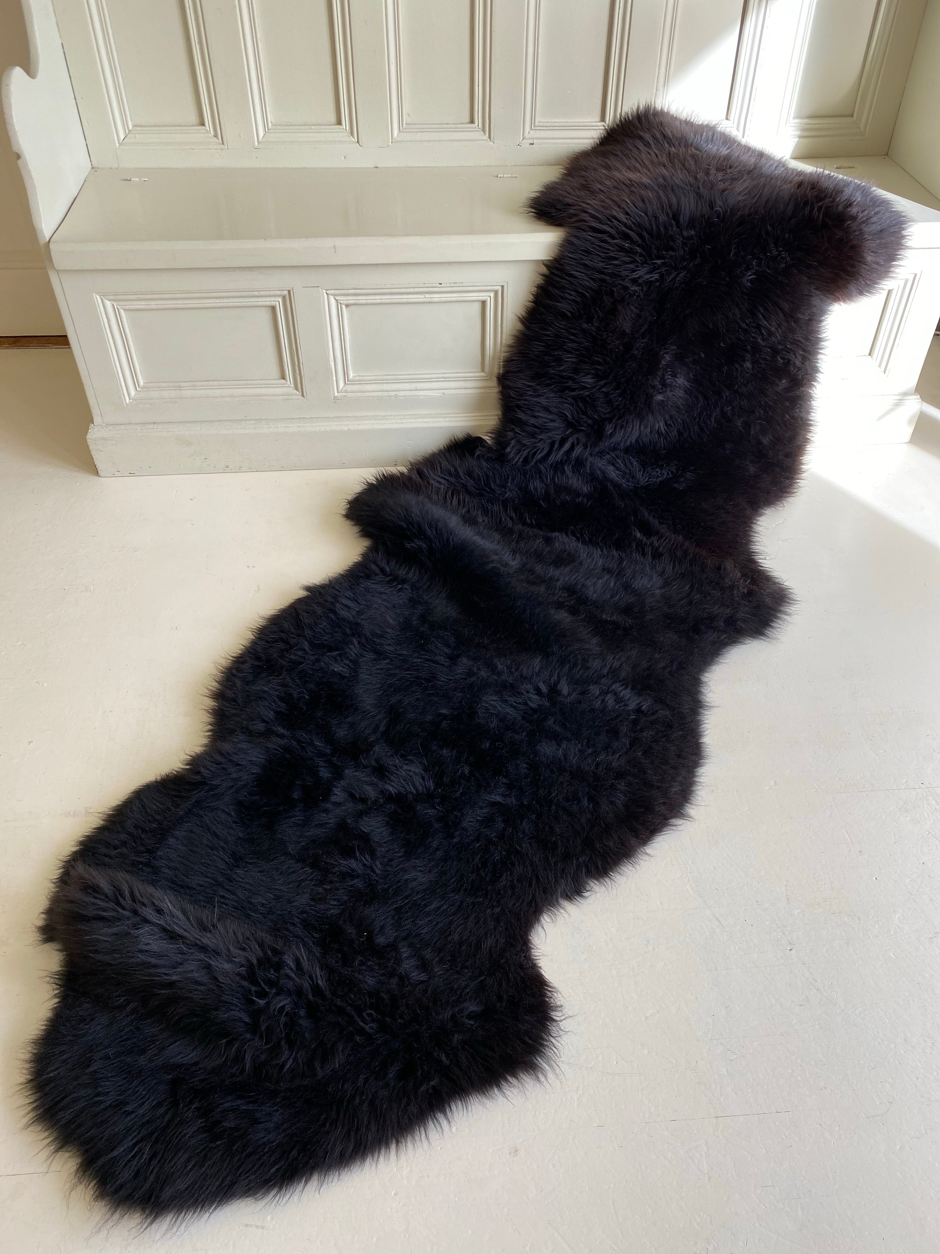 Black Double Sheepskin