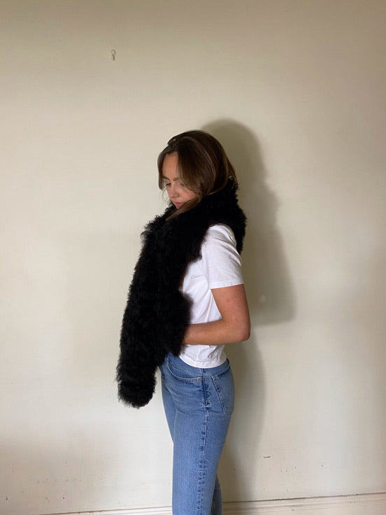 Shearling Neckwear/Scarf