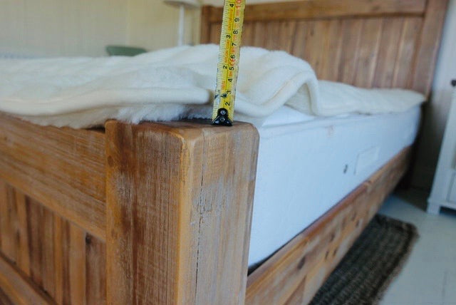 Natural Wool Double Bed Mattress Topper