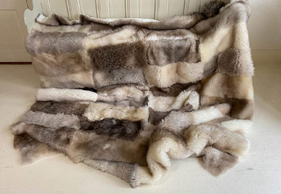 Fine Lambskin Throw