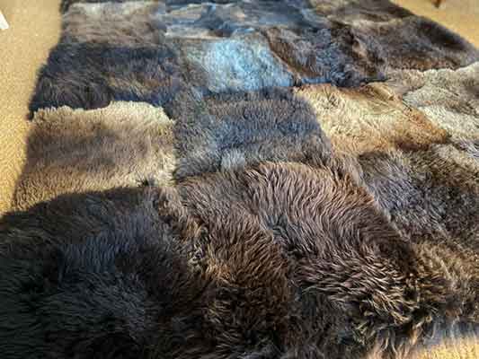 'Cuchulainn' Large Sheepskin Rug