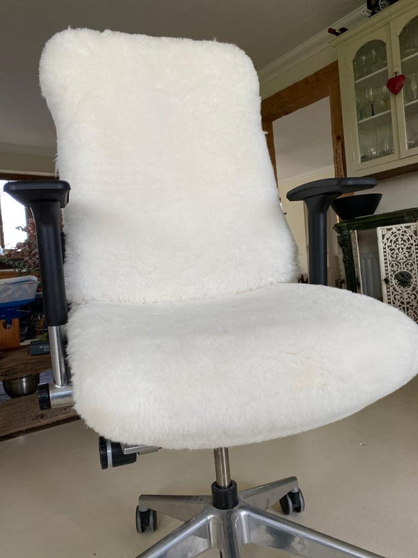 sheepskin chair cover