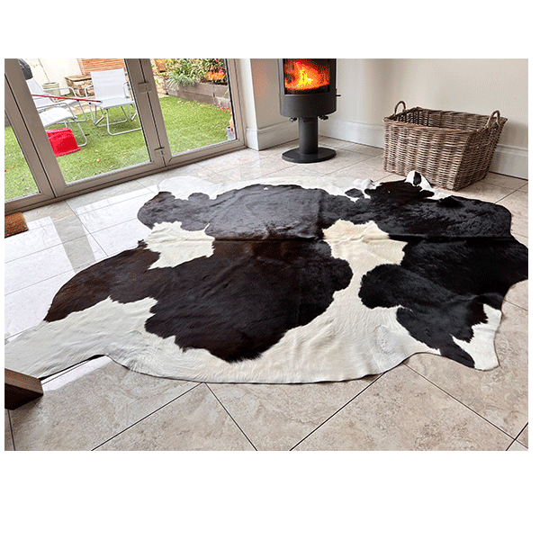 irish cowhide rug