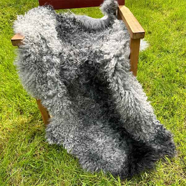 Irish sheepskin rug