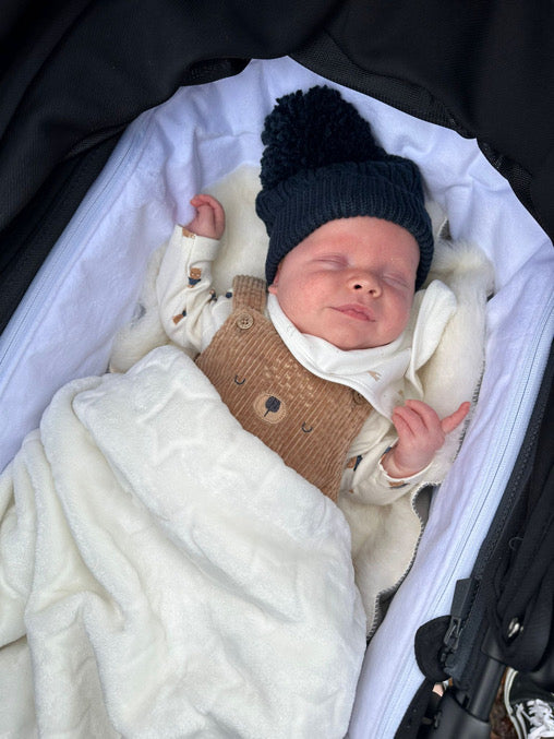 Sheepskin Baby Buggy Liner