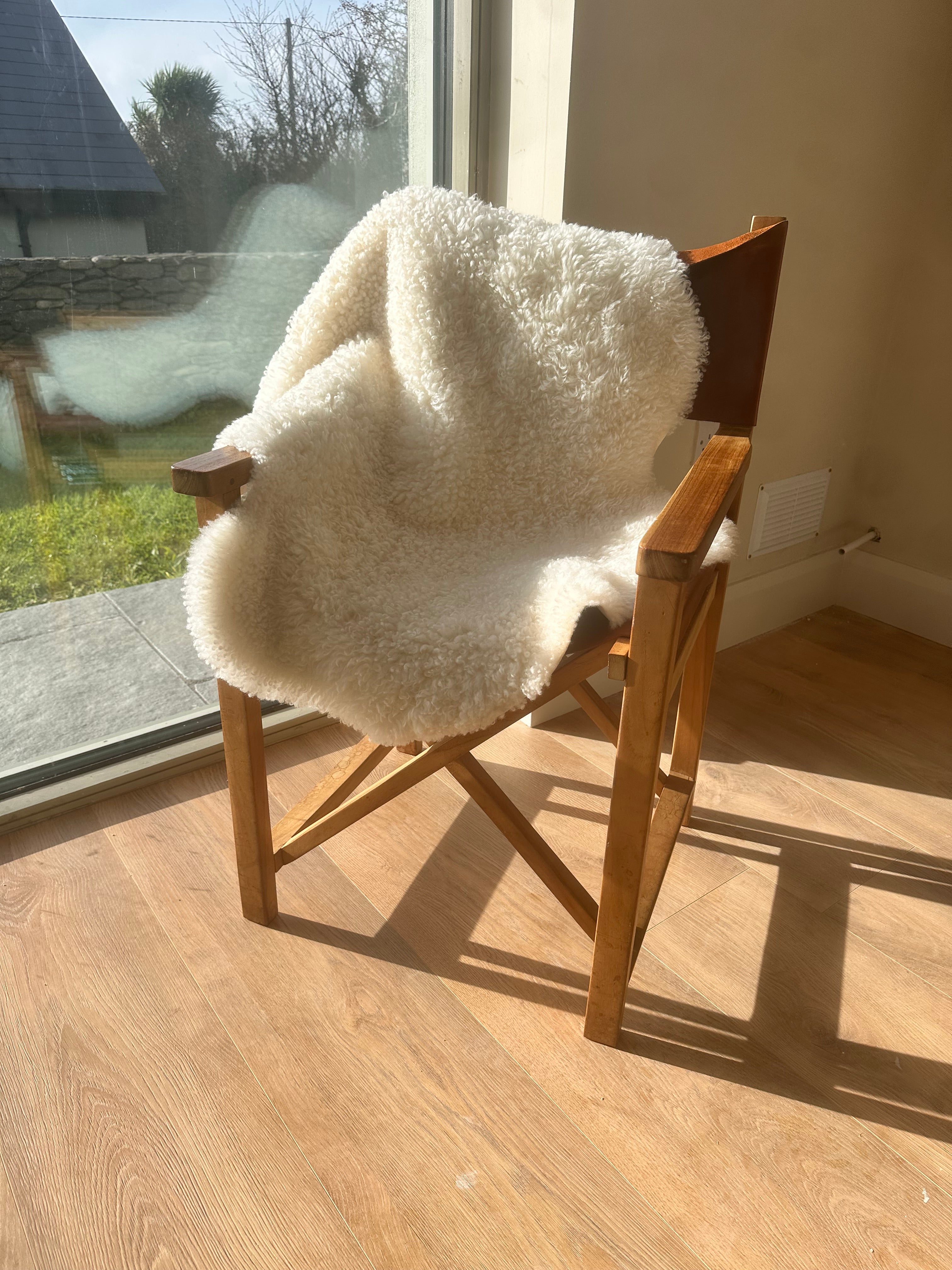 Jess Extra large super soft clipped sheepskin