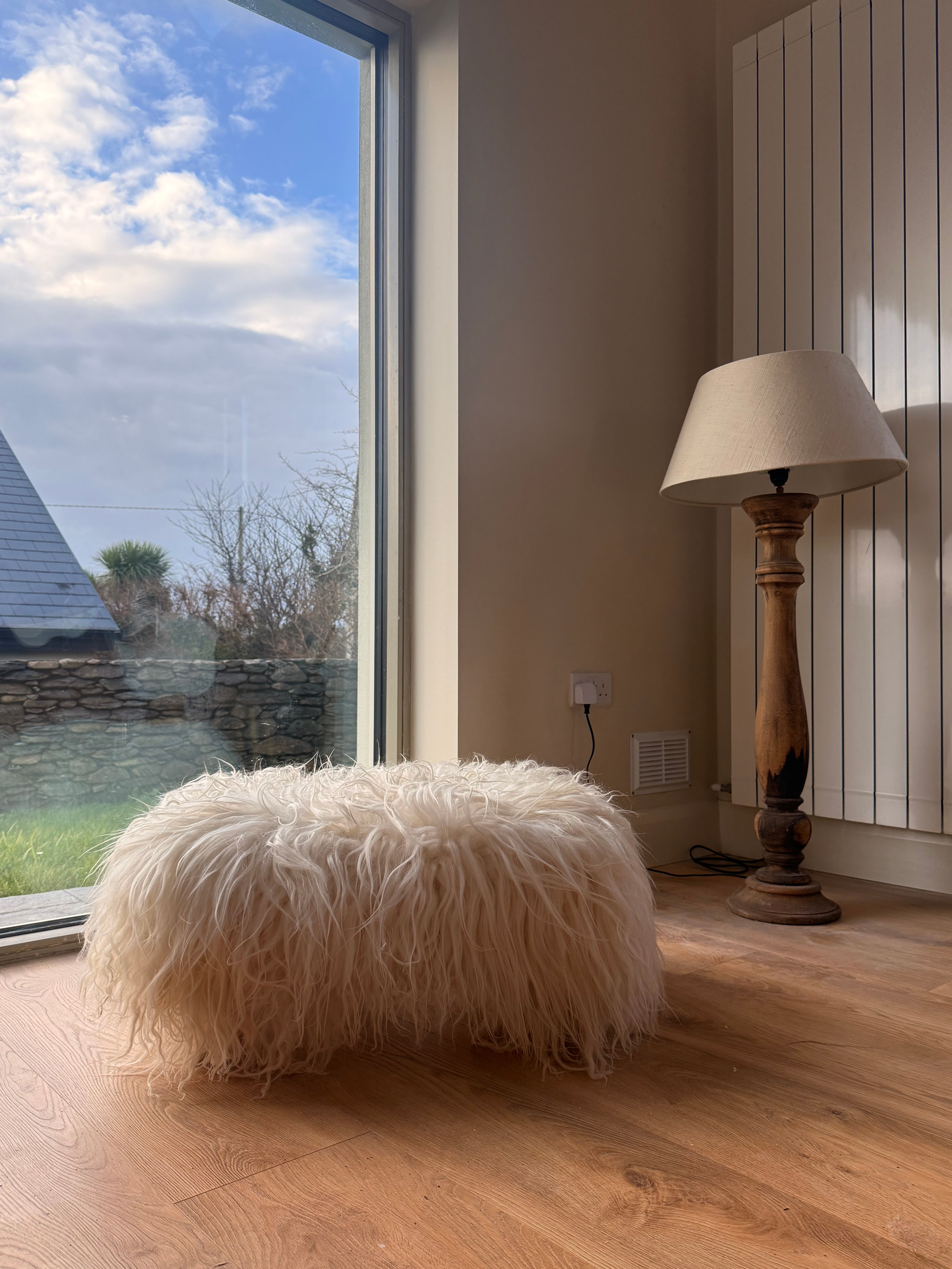 Skellig Rock Footstool