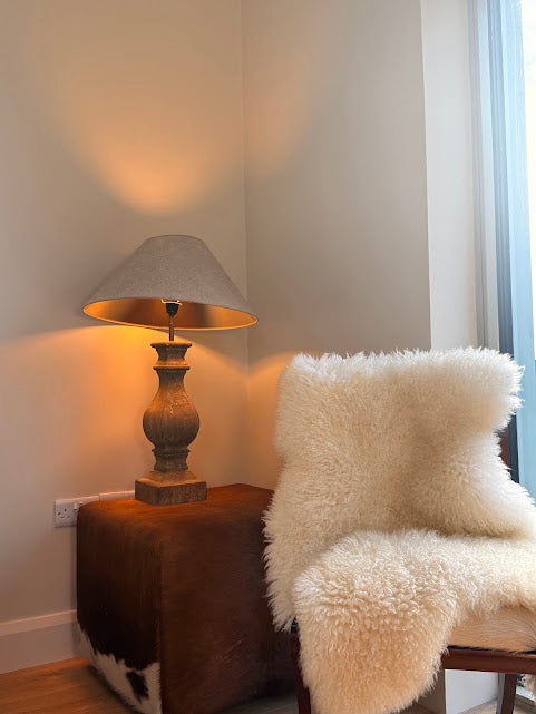 Isla White Sheepskin