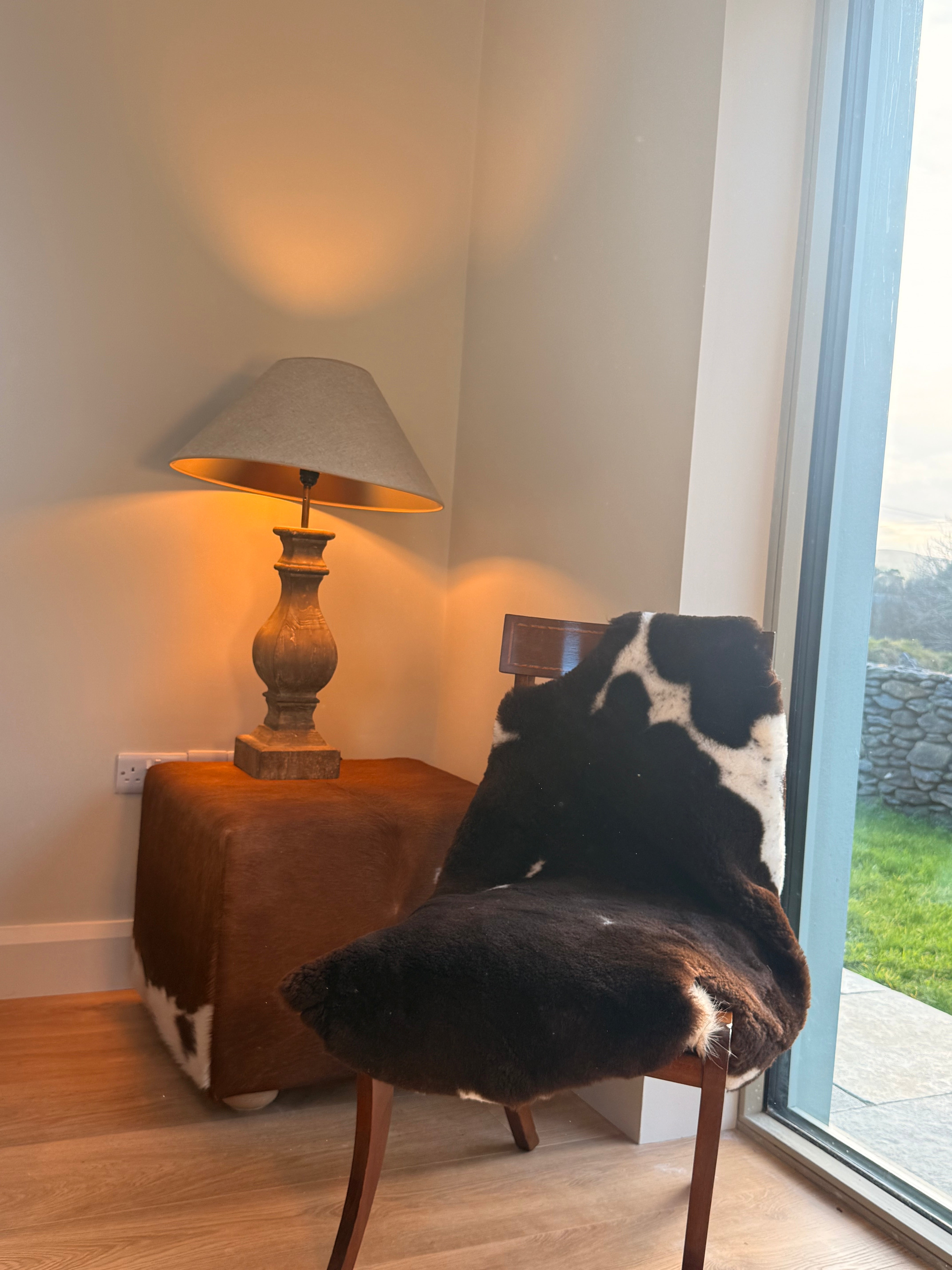 Lacey Spotted Sheepskin