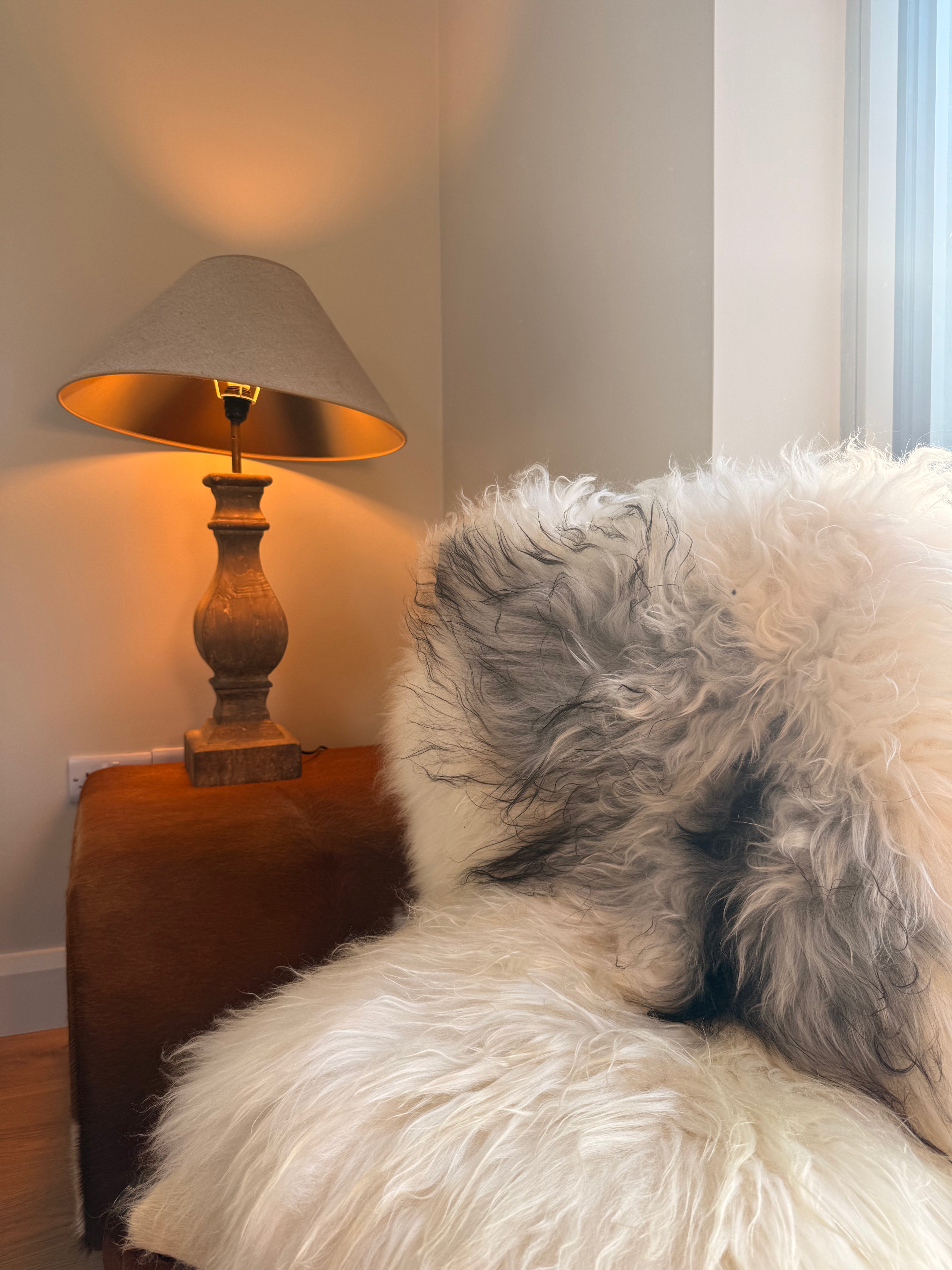 Charlotte Shaggy Sheepskin