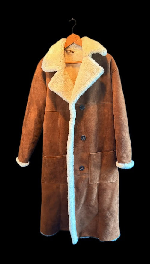 Lambskin Long Coat