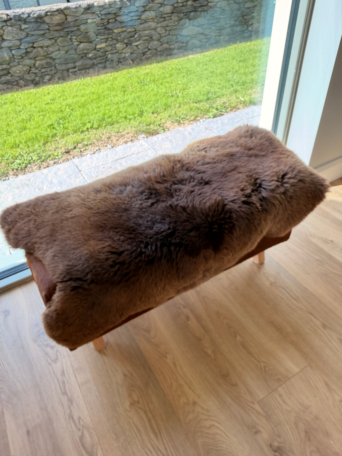 Bog Oak Deep Brown Sheepskin Rug