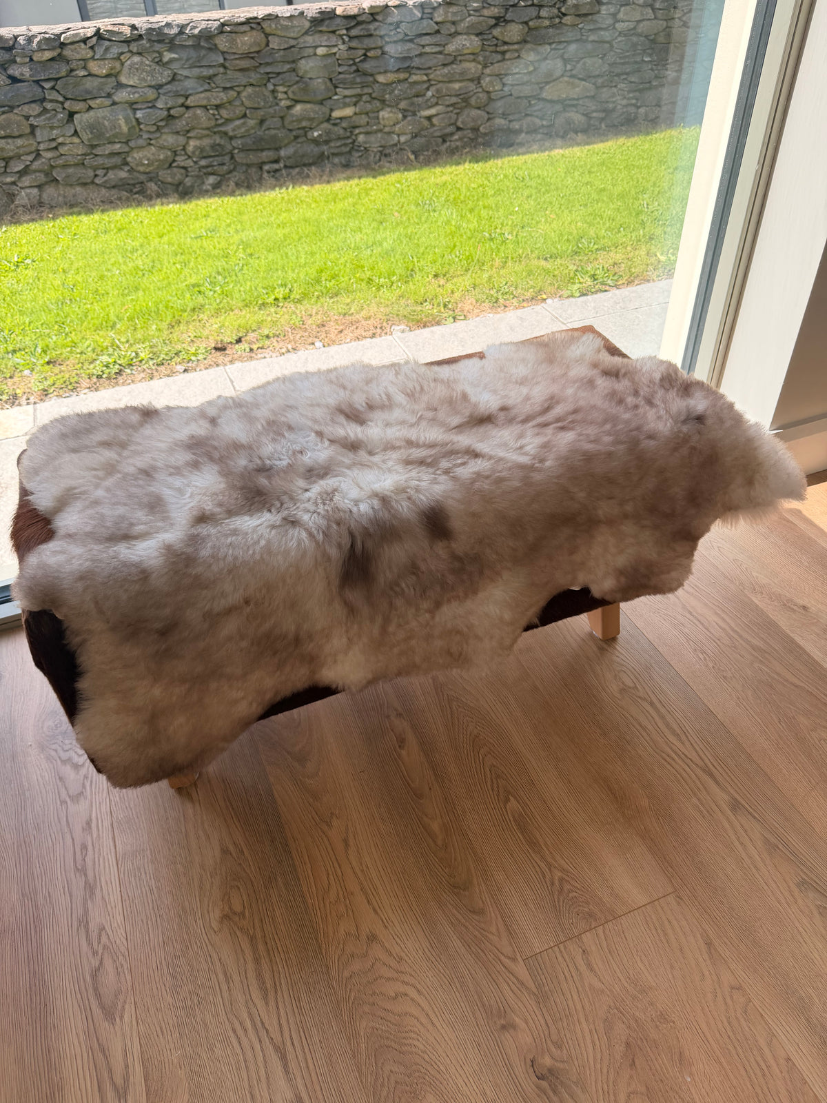 Burren Mist Soft Grey Sheepskin Rug