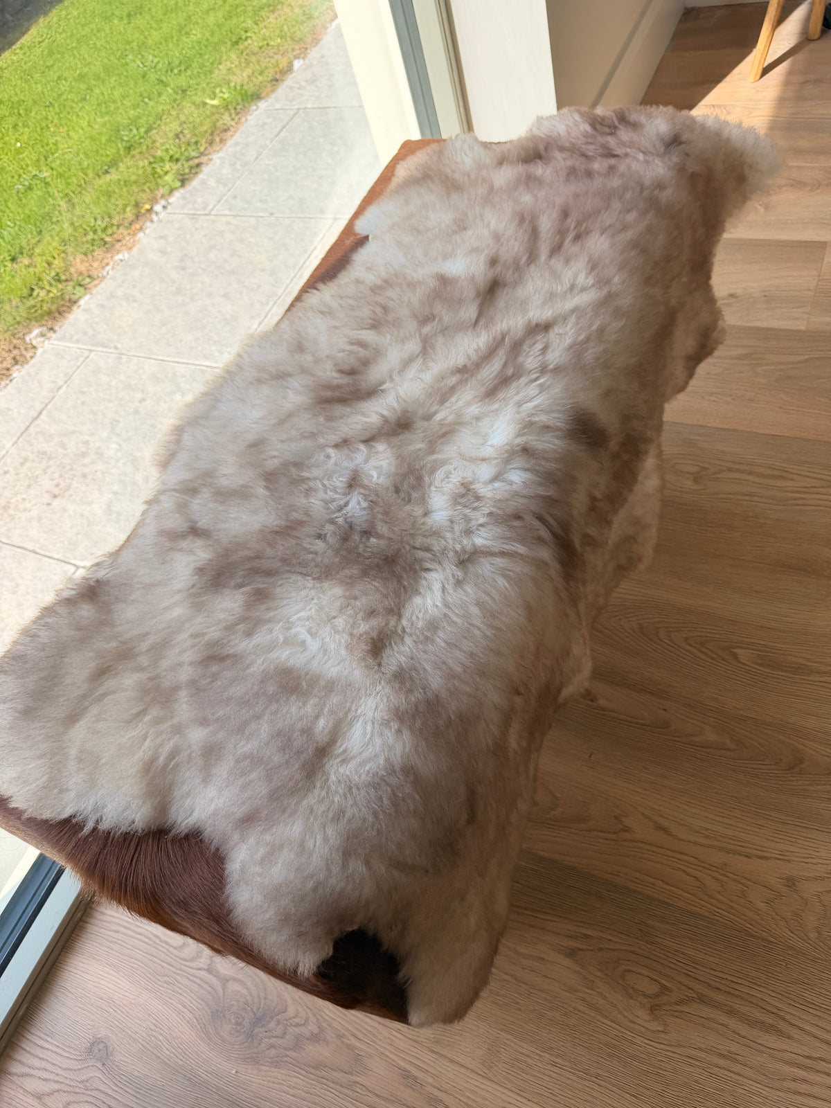 Burren Mist Soft Grey Sheepskin Rug