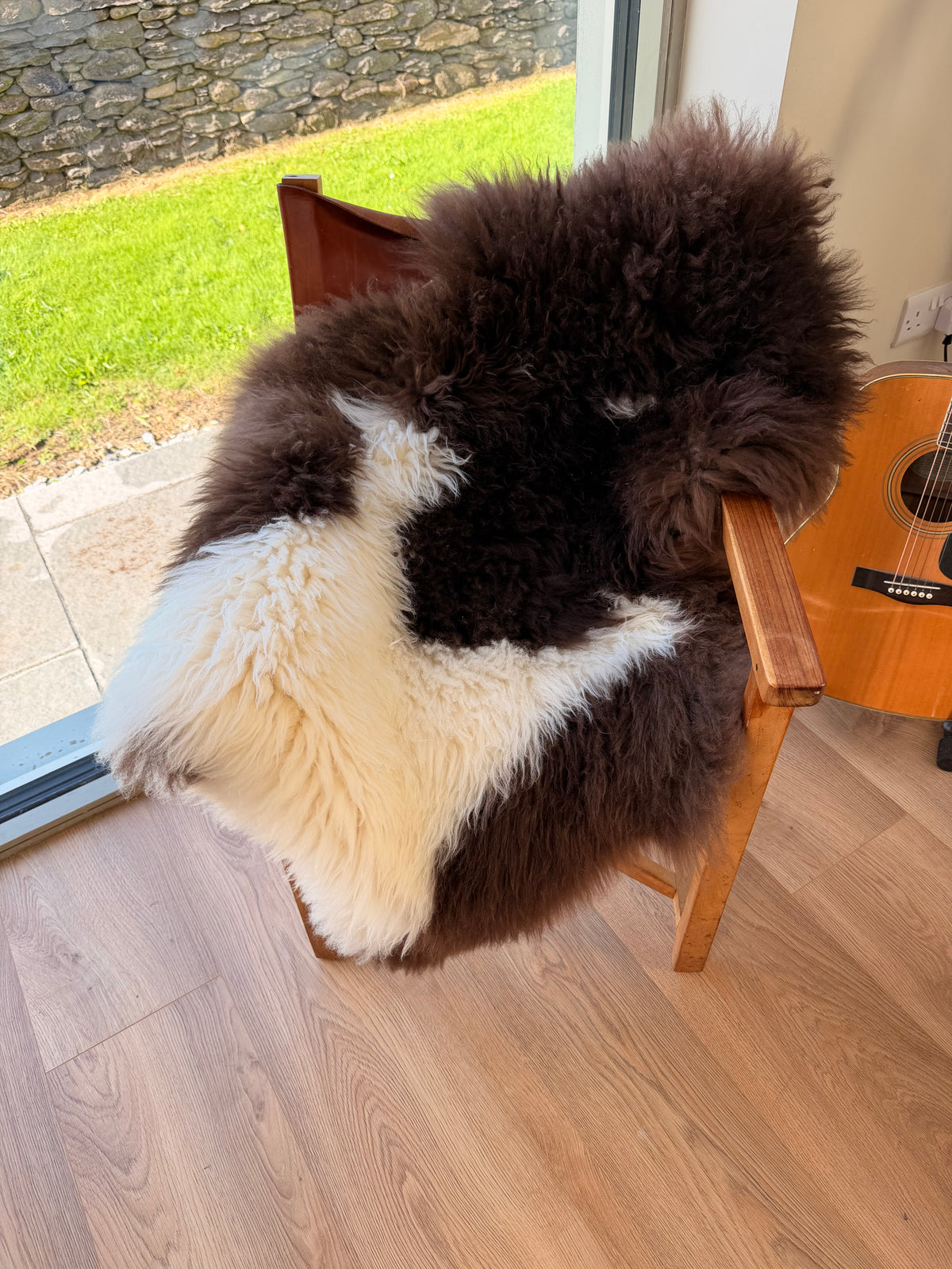 Blackwater Cocoa & Cream Sheepskin Rug