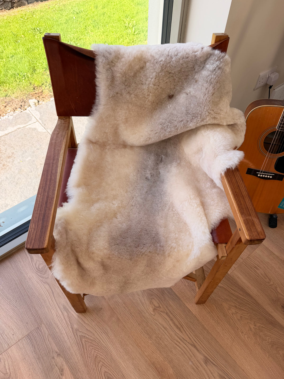 Moonstone Clipped Taupe Sheepskin Rug