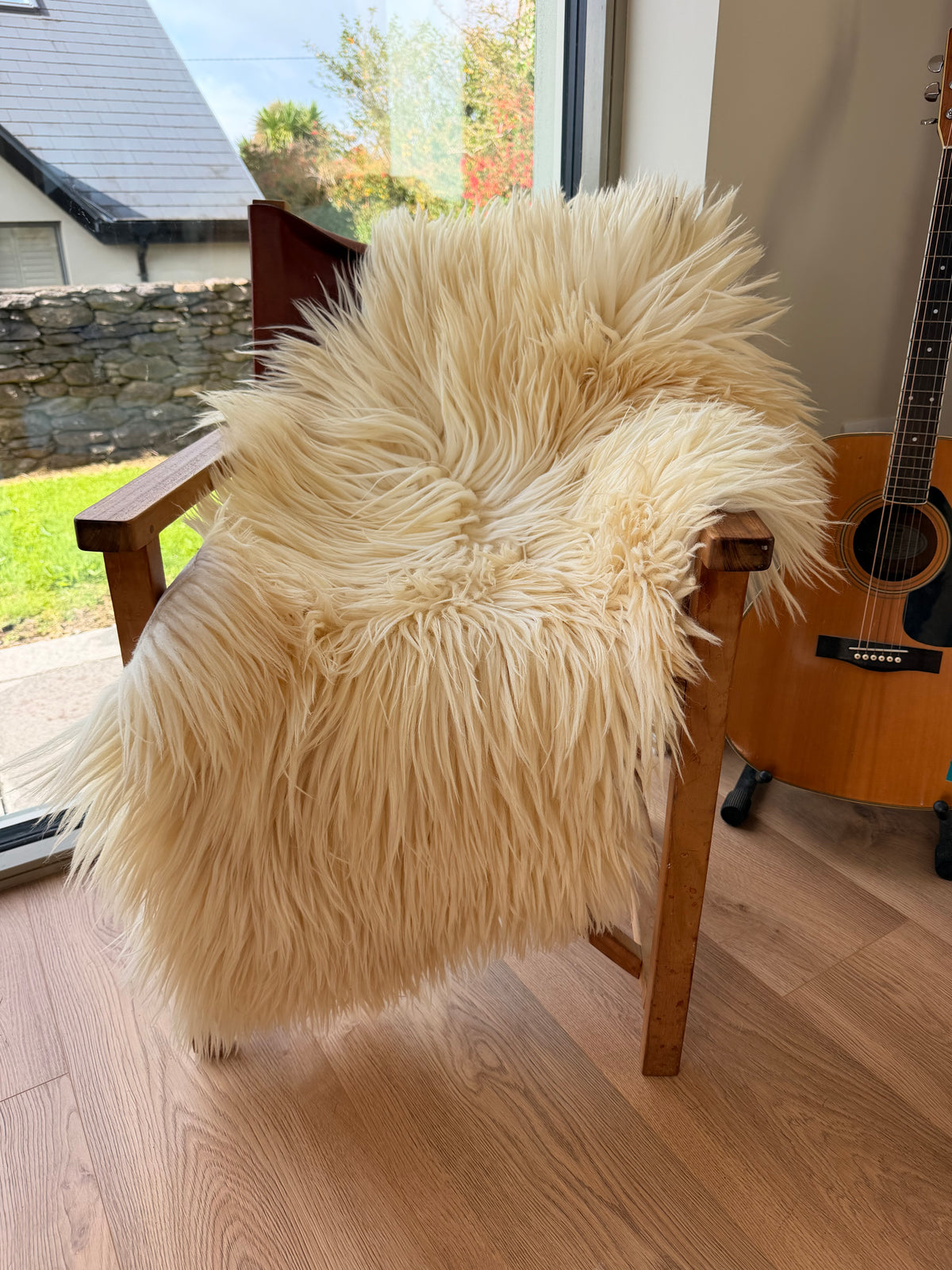 Wild Atlantic Ivory Long Wool Sheepskin Rug