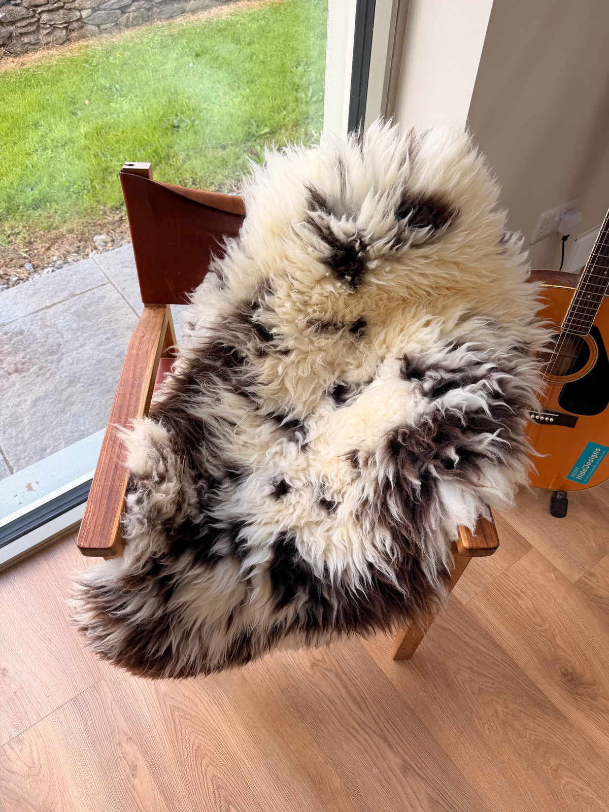 Connemara Bramble Cream & Cocoa Sheepskin Rug