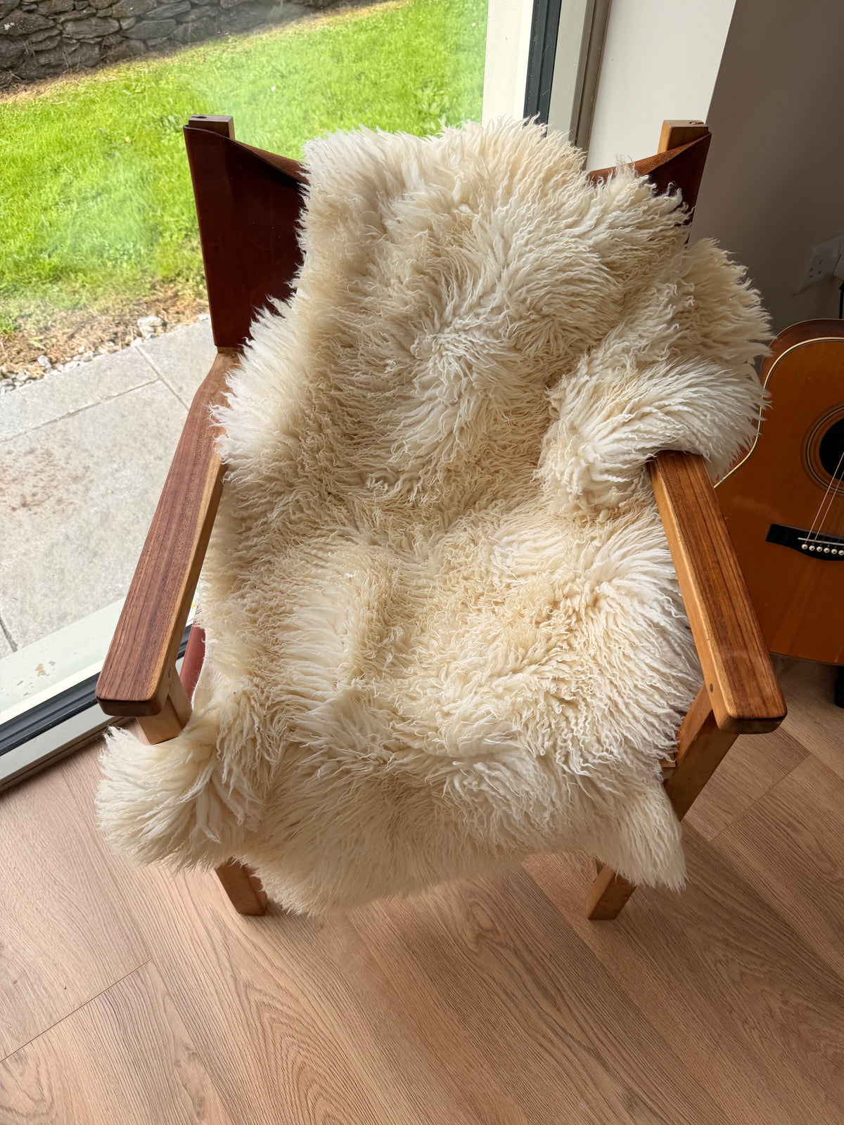 Cloudbank Curly Cream Sheepskin Rug