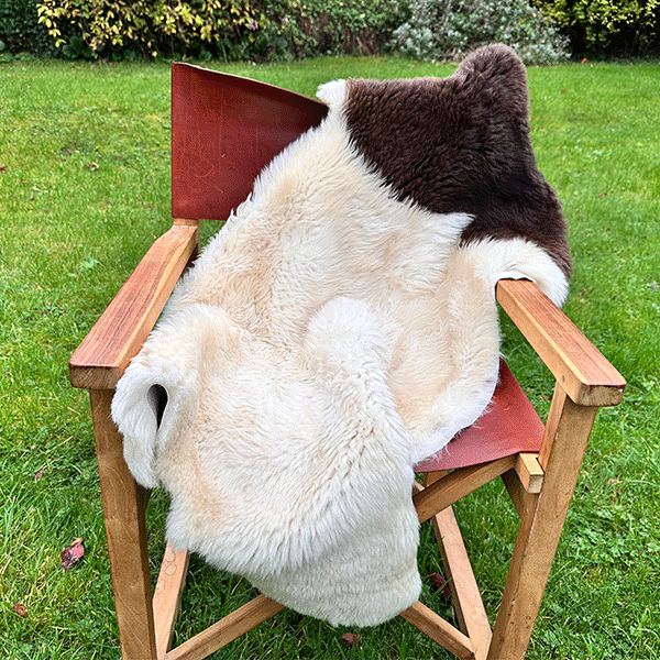 Sheepskin rug