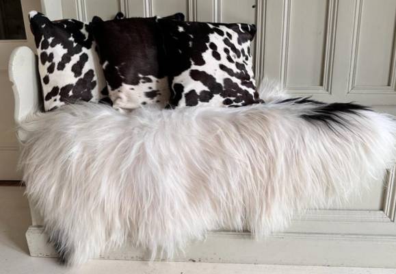 cowhide cushions