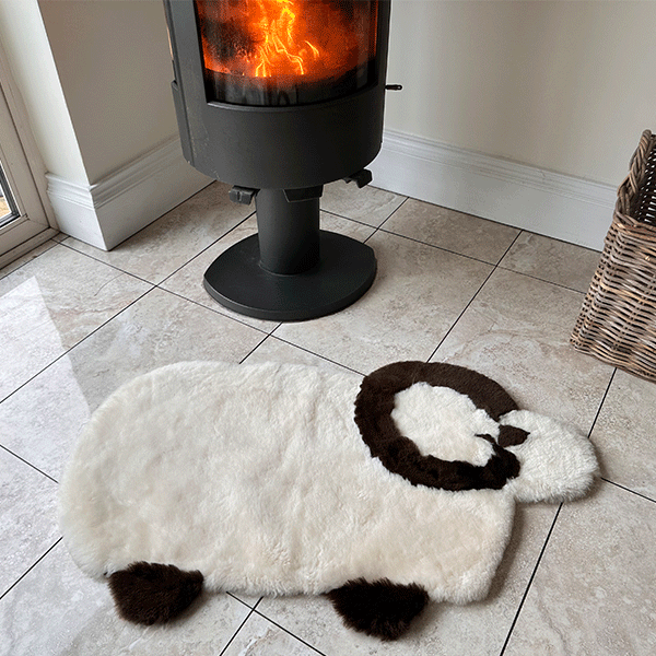 'Sheep' Sheepskin Rug – Irish Hide Designs