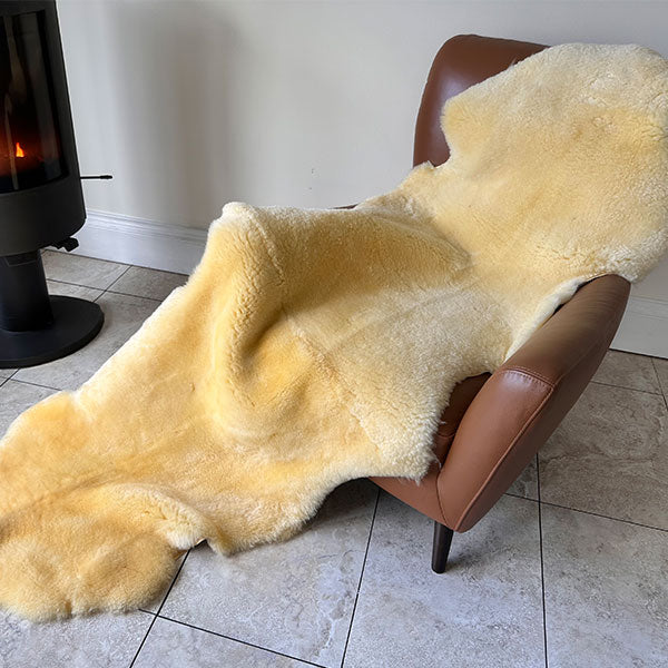 sheepskin yoga mat