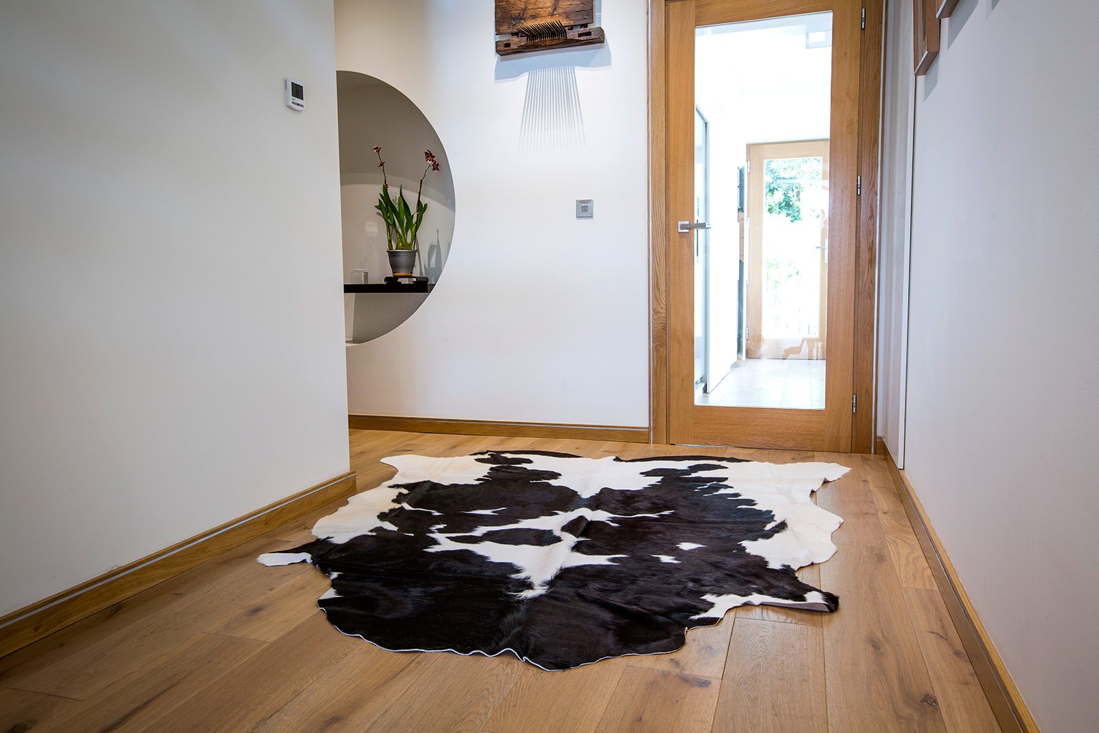 West Kerry Cowhide Rug | Black & White