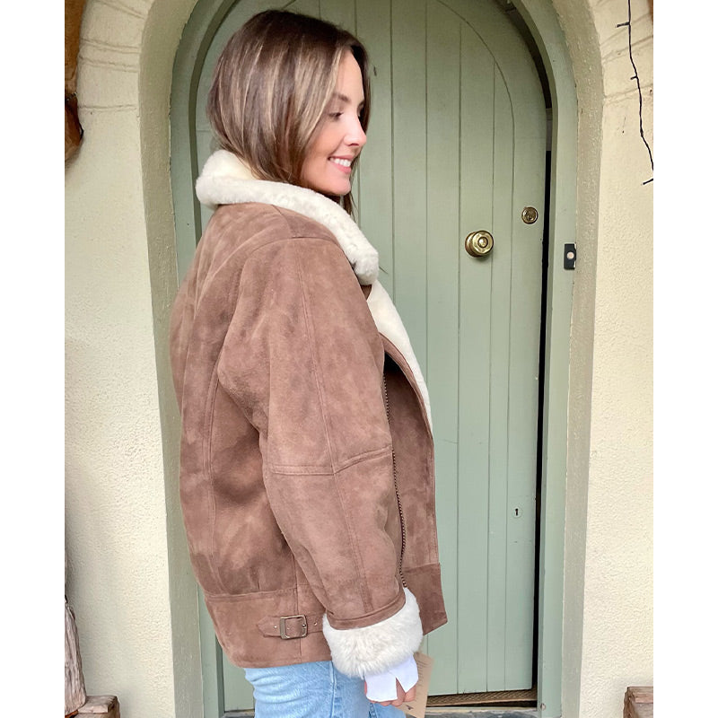 Irish sheepskin jacket