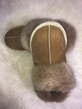 cosy sheepskin slippers